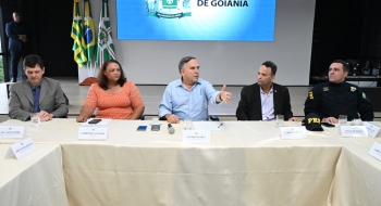 Mabel anuncia parceria com forças policiais para melhorar a segurança de Goiânia